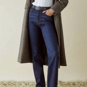 Reformation Dark Blue Boot Cut Jeans
